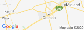 West Odessa map